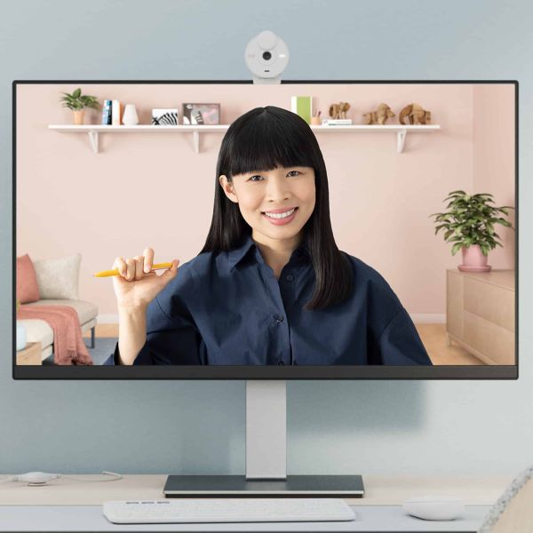 Logitech Brio 300 webcam 2 MP 1920 x 1080 Pixels USB-C Wit (960-001442)