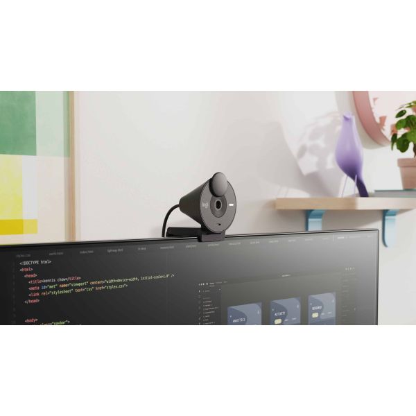 Logitech Brio 305 webcam 2 MP 1920 x 1080 Pixels USB-C Grafiet (960-001469)