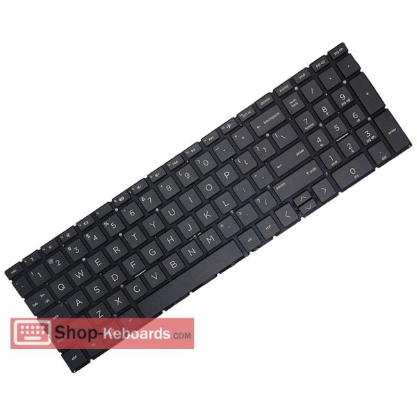HP Toetsenbord met Backlight SR Privacy EURO (P42312-B31)