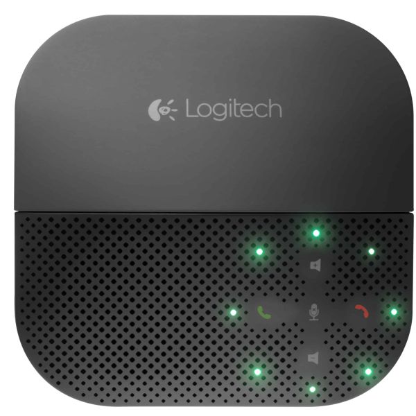 Logitech P710e luidspreker telefoon Mobiele telefoon USB/Bluetooth Zwart (980-000742)