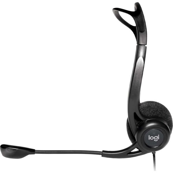 Logitech 960 Headset Bedraad Hoofdband Oproepen/muziek USB Type-A Zwart (981-000100)