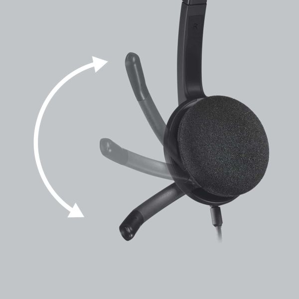 Logitech H340 USB Computer Headset Met digitale audio (981-000475)