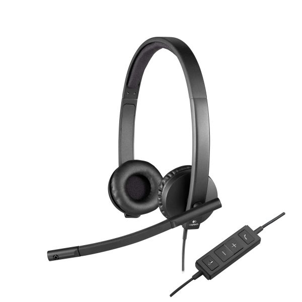 Logitech H570e headset Comfortabel, betaalbaar en bijzonder duurzaam (981-000575)