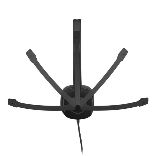 Logitech H151 Stereo Headset voor meerdere apparaten met bediening op de draad (981-000589)