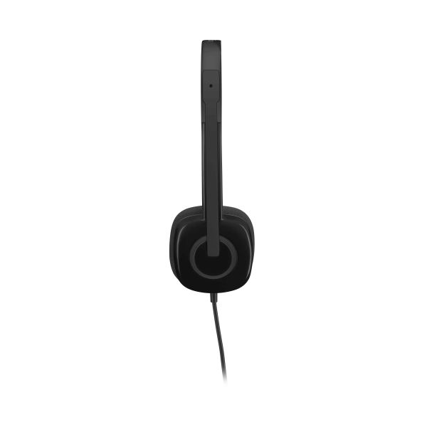 Logitech H151 Stereo Headset voor meerdere apparaten met bediening op de draad (981-000589)