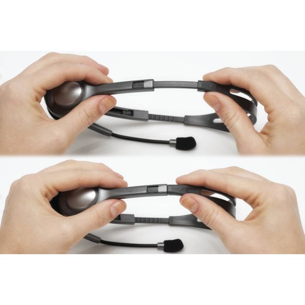 Logitech H111 Headset Bedraad Hoofdband Kantoor/callcenter Grijs (981-000593)
