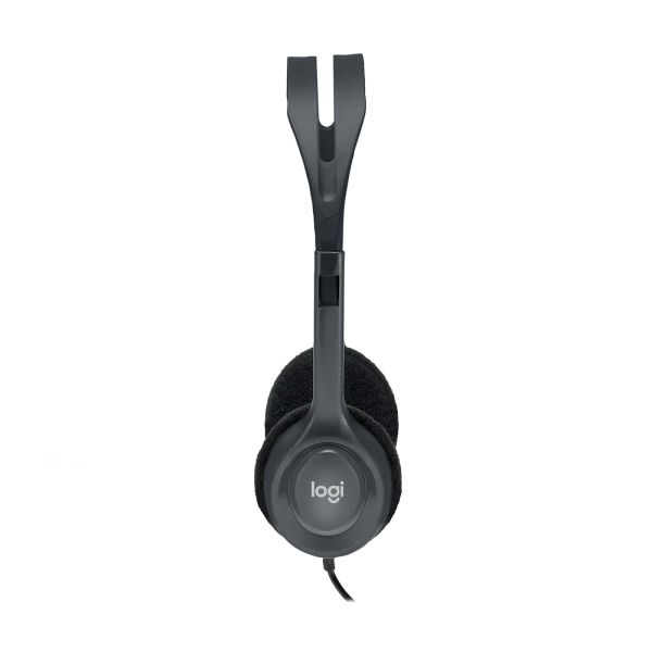Logitech H111 Headset Bedraad Hoofdband Kantoor/callcenter Grijs (981-000593)