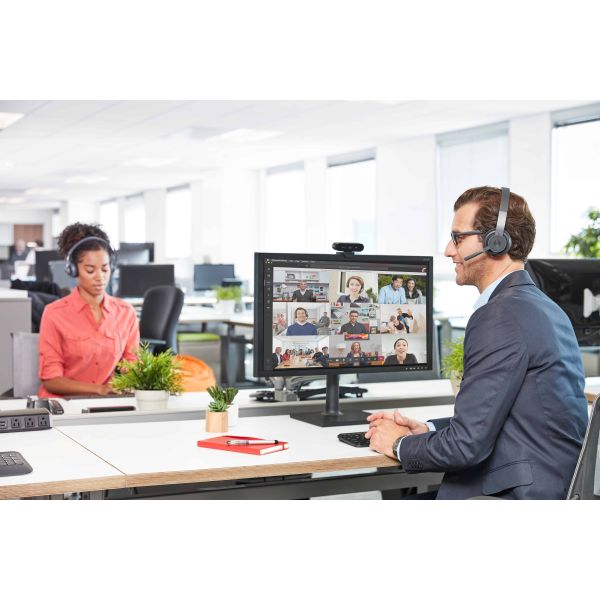 Logitech Zone Headset Draadloos Hoofdband Kantoor/callcenter Bluetooth Grafiet (981-000854)