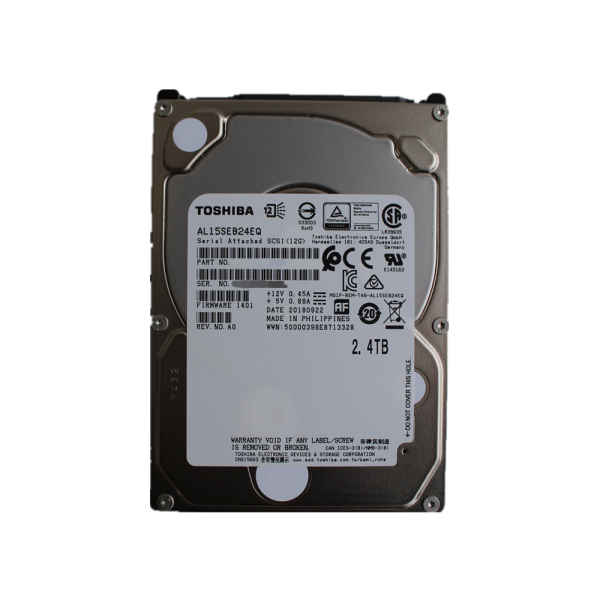 Toshiba AL15SEB24EQ Enterprise 2.4TB SAS Hard Drive (AL15SEB24EQ)