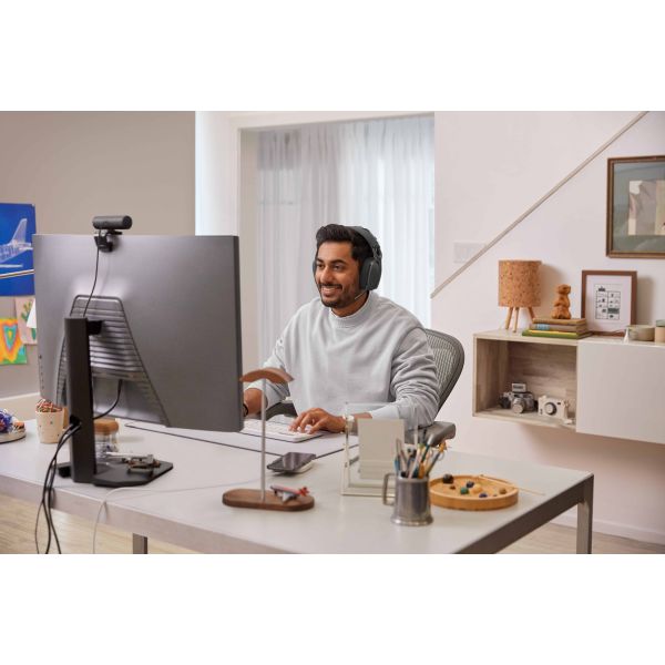 Logitech Zone Vibe Headset Draadloos Hoofdband Oproepen/muziek Bluetooth Grafiet (981-001199)