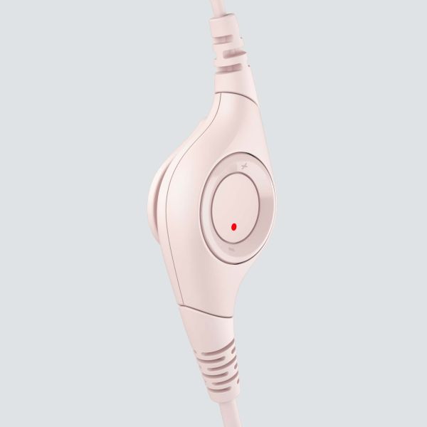 Logitech H390 Headset Bedraad Hoofdband Kantoor/callcenter USB Type-A Roze (981-001281)