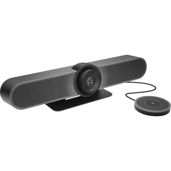 Logitech Expansion Mic for MeetUp Zwart, Grijs Conferentiemicrofoon (989-000405)