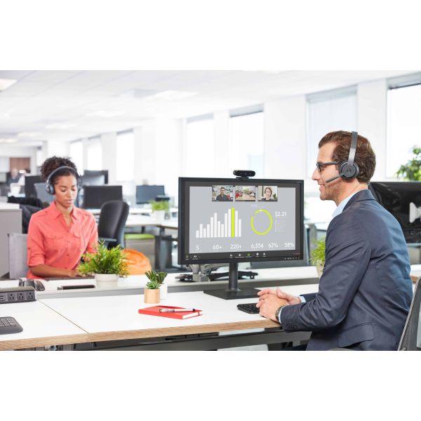 Logitech Pro Personal Video Collaboration UC Kit video conferencing systeem 1 persoon/personen Gepersonaliseerde videovergaderingssysteem (991-000309)