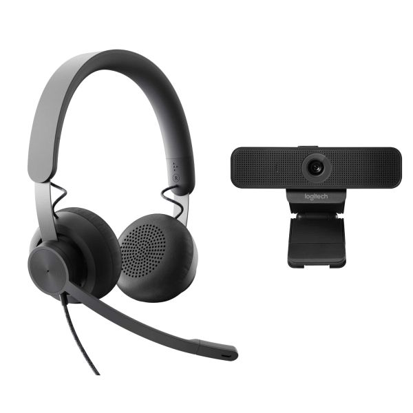 Logitech Personal Collaboration kit - Zone Wired & C925e - Microsoft (991-000338)