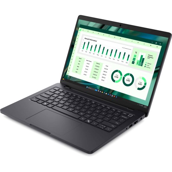 DELL Pro Max 14 MC14250 Intel Core Ultra 7 265H Mobiel werkstation 35,6 cm (14") Full HD+ 32 GB LPDDR5x-SDRAM 1 TB SSD NVIDIA RTX PRO 500 Blackwell Wi-Fi 7 (802.11be) Windows 11 Pro US International Zwart (VY0JM)