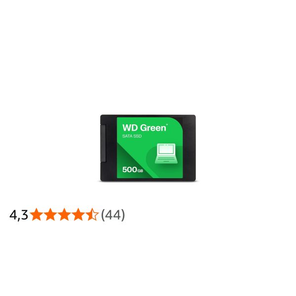 Western Digital Green SSD 500GB 2,5" SATA3 (WDS500G5G0A-00CPTO)