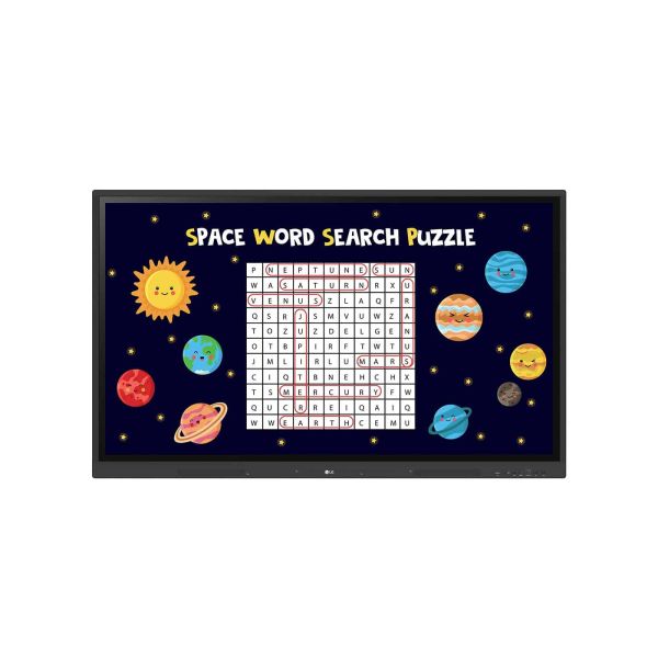 LG 75TR3DK-B interactief whiteboard 190,5 cm (75") 3840 x 2160 Pixels Touchscreen Zwart (75TR3DK)