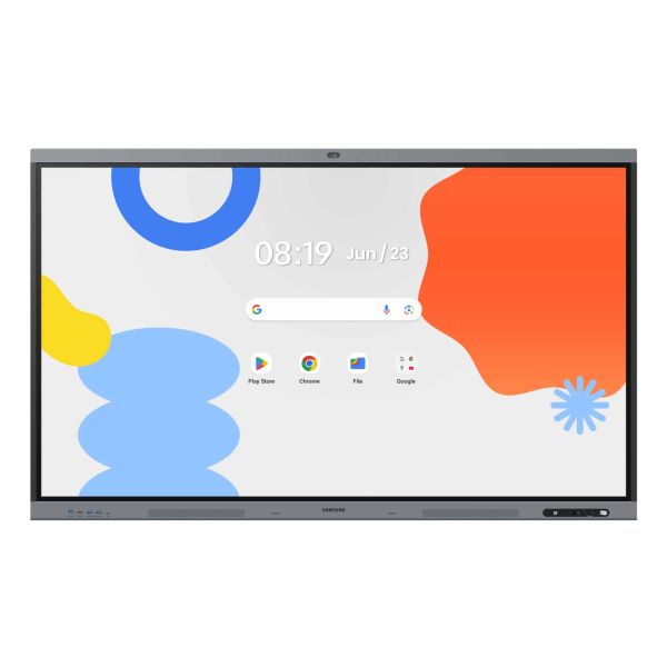 Samsung LH65WAFPLGC interactief whiteboard 165,1 cm (65") 3840 x 2160 Pixels Touchscreen Zwart, Grijs (LH65WAFPLGCXEN)