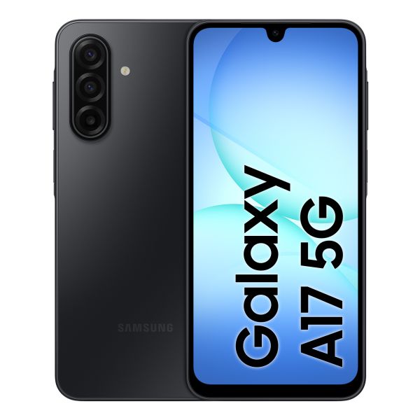 Samsung Galaxy A17 5G 17 cm (6.7") Hybride Dual SIM USB Type-C 8 GB 256 GB 5000 mAh Zwart (SM-A176BZKDEUE)