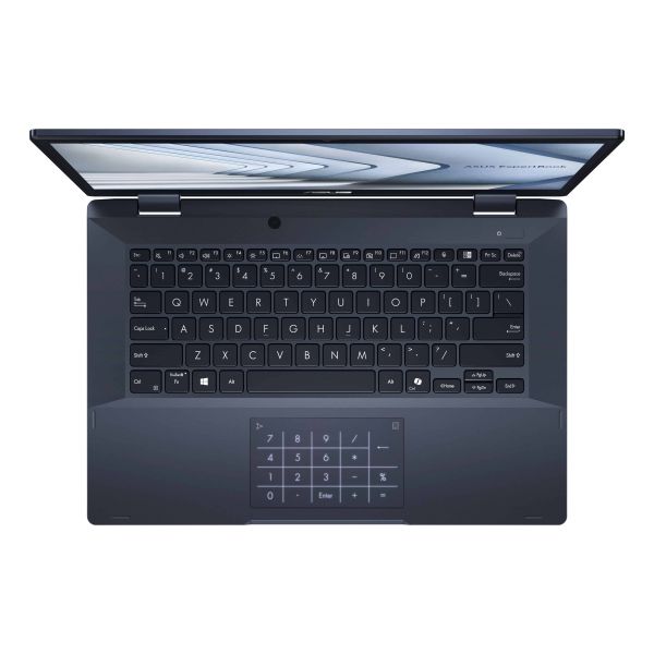 ASUS ExpertBook B3 Flip B3402FVA-EC2563XA Intel Core 5 120U Hybride (2-in-1) 35,6 cm (14") Touchscreen Full HD 16 GB DDR4-SDRAM 256 GB SSD Wi-Fi 6E (802.11ax) Windows 11 Pro Education US International Zwart (90NX07N1-M02TD0)