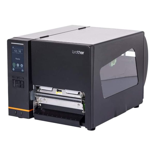 Brother TJ6421TN labelprinter Direct thermisch/Thermische overdracht Kleur 203 x 300 DPI 304,8 mm/sec Bedraad Ethernet LAN Wifi Bluetooth (TJ6421TNZ1)