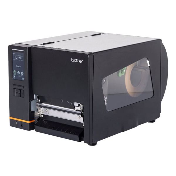 Brother TJ6421TN labelprinter Direct thermisch/Thermische overdracht Kleur 203 x 300 DPI 304,8 mm/sec Bedraad Ethernet LAN Wifi Bluetooth (TJ6421TNZ1)