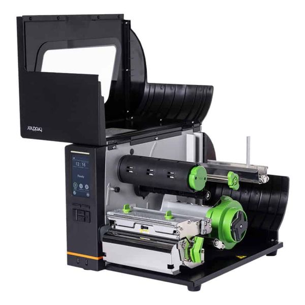 Brother TJ6421TN labelprinter Direct thermisch/Thermische overdracht Kleur 203 x 300 DPI 304,8 mm/sec Bedraad Ethernet LAN Wifi Bluetooth (TJ6421TNZ1)