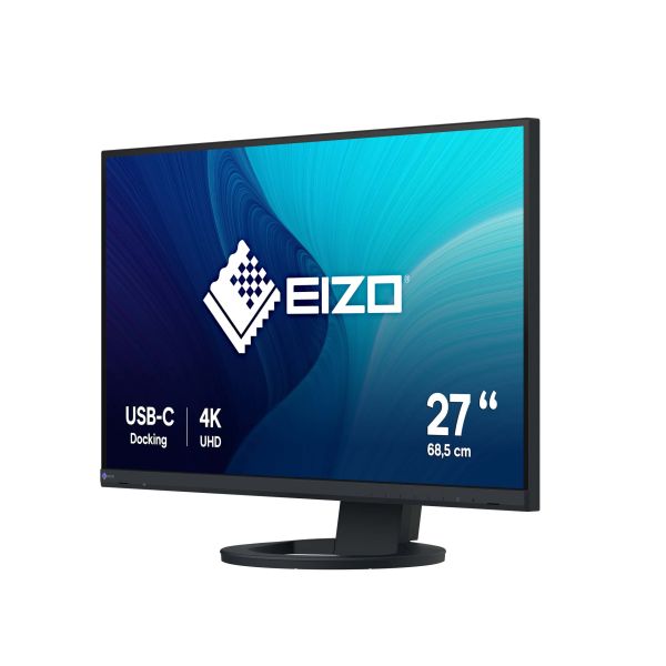 EIZO FlexScan EV2740S computer monitor 68,6 cm (27") 3840 x 2160 Pixels 4K Ultra HD LCD Zwart (EV2740S-BK)