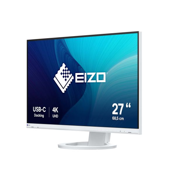 EIZO FlexScan EV2740S computer monitor 68,6 cm (27") 3840 x 2160 Pixels 4K Ultra HD LCD Wit (EV2740S-WT)
