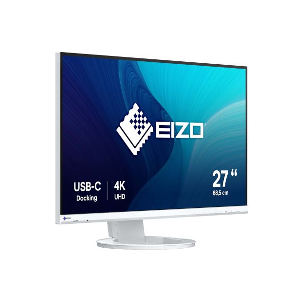 EIZO FlexScan EV2740S computer monitor 68,6 cm (27") 3840 x 2160 Pixels 4K Ultra HD LCD Wit (EV2740S-WT)
