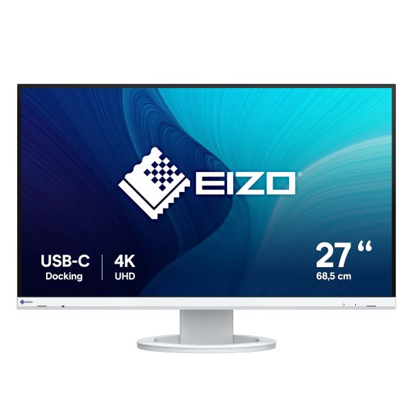 EIZO FlexScan EV2740S computer monitor 68,6 cm (27") 3840 x 2160 Pixels 4K Ultra HD LCD Wit (EV2740S-WT)