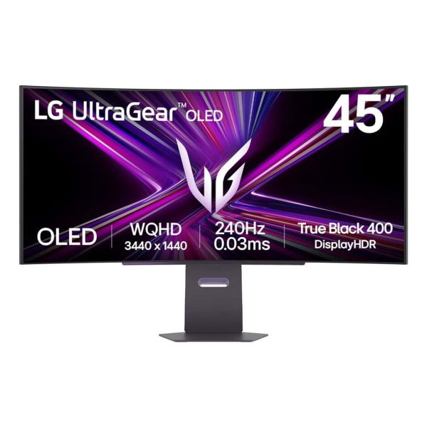 LG 45GX900A-B computer monitor 113 cm (44.5") 3440 x 1440 Pixels Wide Quad HD OLED Zwart (45GX900A-B.AEU)