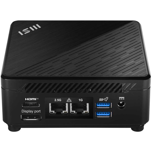 MSI Cubi 5 12M-457EU Intel® Core™ i7 i7-1255U 16 GB DDR4-SDRAM 512 GB SSD Windows 11 Pro Mini PC Zwart (CUBI 5 12M-457EU)