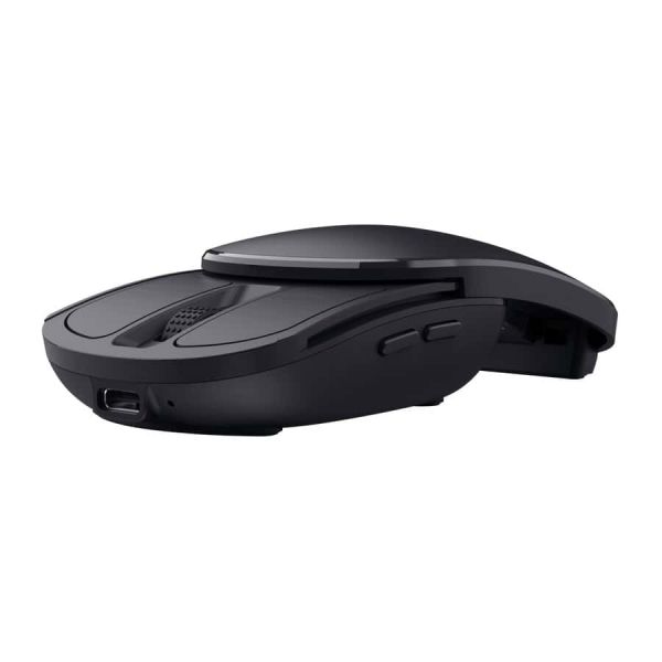 Trust Bayo II Draadloze Muis - Ergonomische muis – 6 knoppen – 2400 DPI – Zwart (25733)