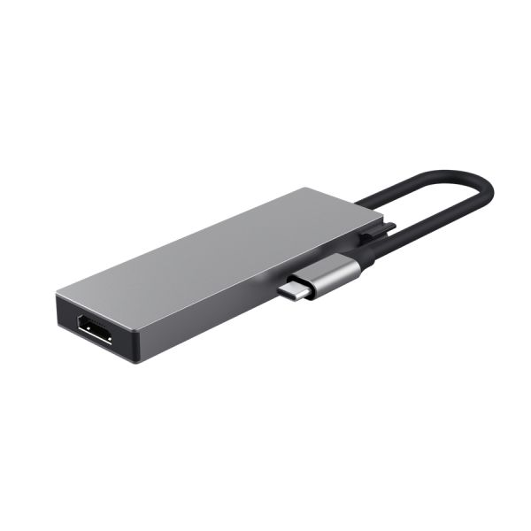 Trust 26062 interface hub USB Type-C Grijs (26062)  Trust 26062 interface hub USB Type-C Grijs (26062)