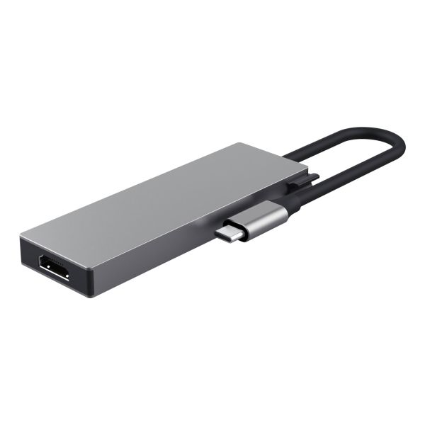 Trust 26062 interface hub USB Type-C Grijs (26062)  Trust 26062 interface hub USB Type-C Grijs (26062)
