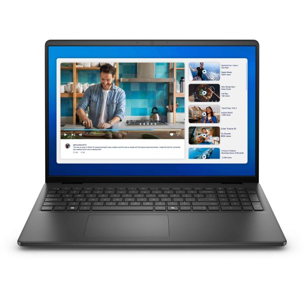 DELL DC16250 Intel Core 5 120U Laptop 40,6 cm (16") Full HD+ 16 GB DDR5-SDRAM 1 TB SSD Wi-Fi 6 (802.11ax) Windows 11 Pro Duits Zwart (9FDNT)