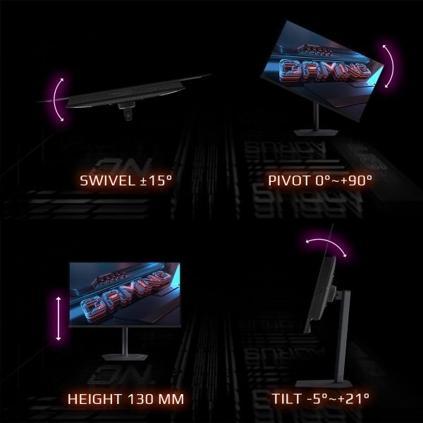 GIGABYTE MO32U computer monitor 80 cm (31.5") 3840 x 2160 Pixels 4K Ultra HD OLED Zwart (MO32U EK)