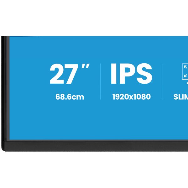 iiyama ProLite XB2792HSU-B1 computer monitor 68,6 cm (27") 1080 x 1920 Pixels Quad HD LED Zwart (XB2792HSU-B1)