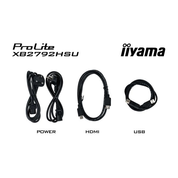 iiyama ProLite XB2792HSU-B1 computer monitor 68,6 cm (27") 1080 x 1920 Pixels Quad HD LED Zwart (XB2792HSU-B1)