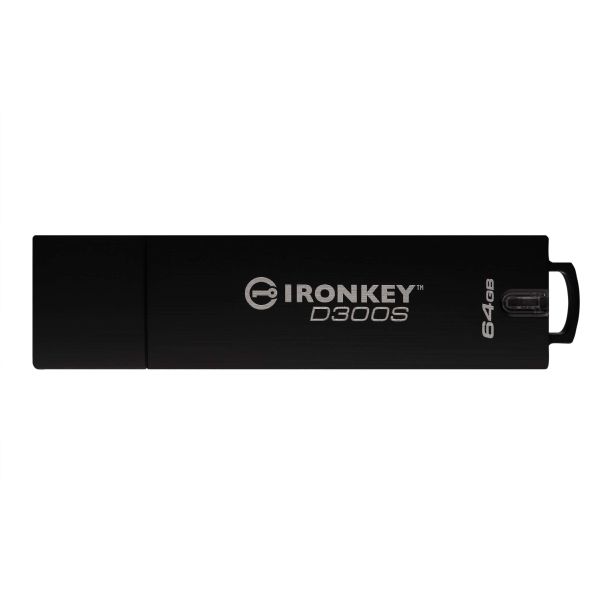 Kingston Technology IronKey 64GB D300S AES 256 XTS versleutelde usb-stick (IKD300S/64GB)