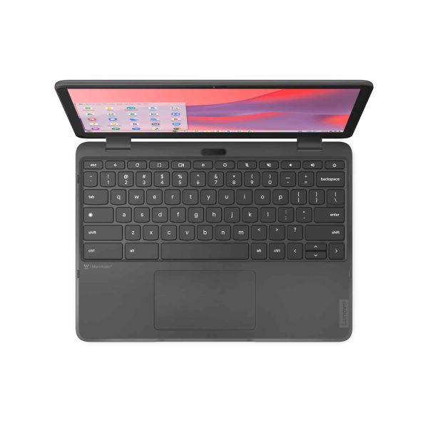 Lenovo 500e Yoga Chromebook Gen 4 Intel® N N100 31 cm (12.2") Touchscreen WUXGA 8 GB LPDDR5-SDRAM 64 GB eMMC Wi-Fi 6E (802.11ax) ChromeOS Engels Grijs (82W4000GMH)  Lenovo 500e Yoga Chromebook Gen 4 Intel® N N100 31 cm (12.2") Touchscreen WUXGA 8 GB LPDDR5-SDRAM 64 GB eMMC Wi-Fi 6E (802.11ax) ChromeOS Engels Grijs (82W4000GMH)