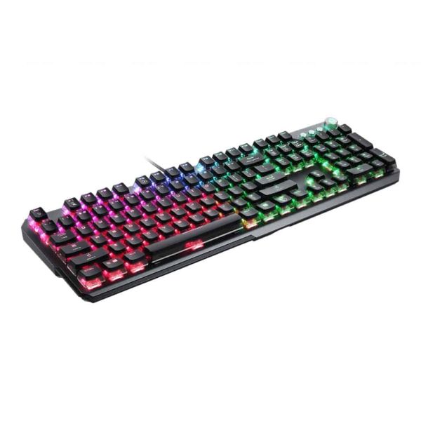 MSI VIGOR GK71 SONIC toetsenbord Gamen USB QWERTY US International Zwart (S11-04US271-CLA)  MSI VIGOR GK71 SONIC toetsenbord Gamen USB QWERTY US International Zwart (S11-04US271-CLA)
