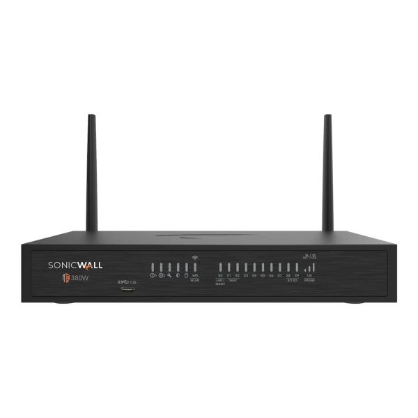 SonicWALL TZ380 Wireless-AX INTL (03-SSC-7722)
