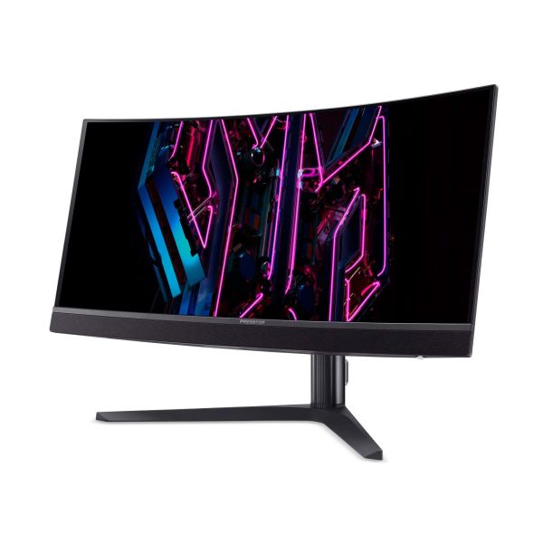 Acer Predator X34Vbmiiphuzx computer monitor 86,4 cm (34") 3440 x 1440 Pixels UltraWide Quad HD OLED Zwart (UM.CXXEE.V01) Acer Predator X34Vbmiiphuzx computer monitor 86,4 cm (34") 3440 x 1440 Pixels UltraWide Quad HD OLED Zwart (UM.CXXEE.V01)