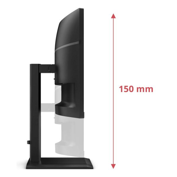 AOC E4 CU34E4CV computer monitor 86,4 cm (34") 3440 x 1440 Pixels UltraWide Quad HD LCD Zwart (CU34E4CV)