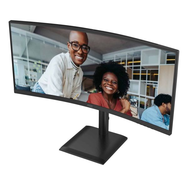 AOC CU34E4C computer monitor 86,4 cm (34") 3440 x 1440 Pixels Zwart (CU34E4CV) AOC CU34E4C computer monitor 86,4 cm (34") 3440 x 1440 Pixels Zwart (CU34E4CV)