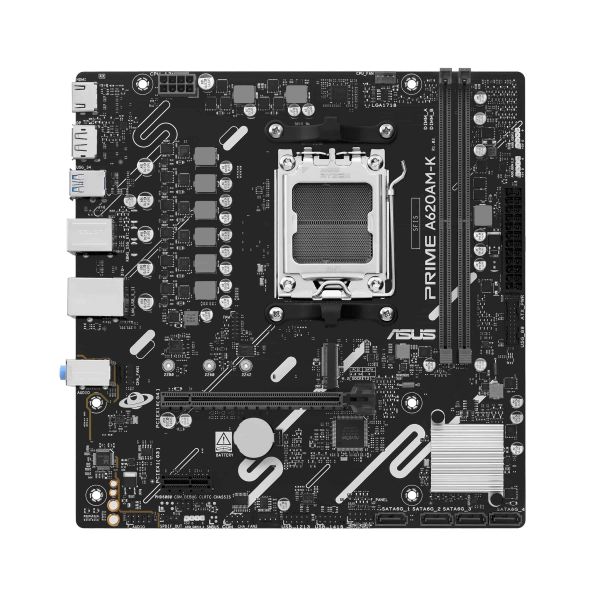 ASUS PRIME A620AM-K AMD A620A Socket AM5 micro ATX (90MB1GX0-M0EAY0) ASUS PRIME A620AM-K AMD A620A Socket AM5 micro ATX (90MB1GX0-M0EAY0)