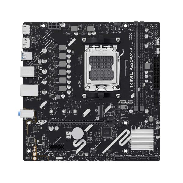 ASUS PRIME A620AM-K AMD A620A Socket AM5 micro ATX (90MB1GX0-M0EAY0)