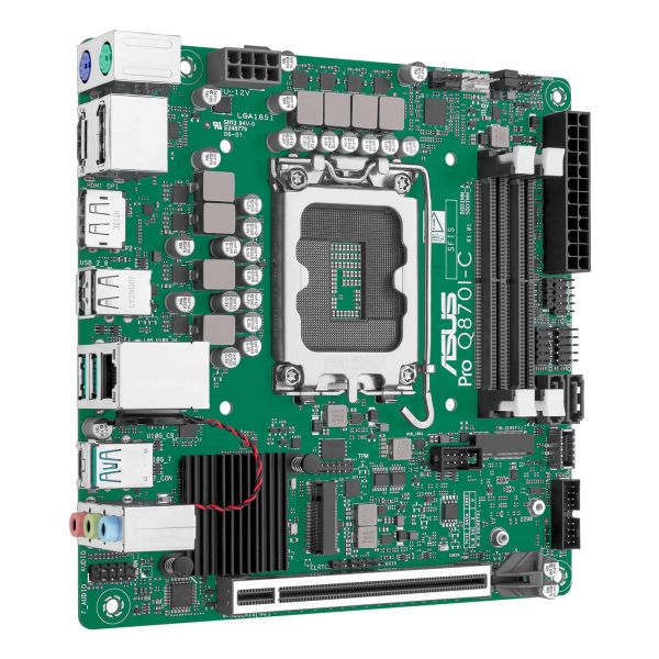 ASUS PRO Q870I-C-CSM Intel Q870 LGA 1851 (Socket V1) mini ITX (90MB1MPP-M0EAYC)